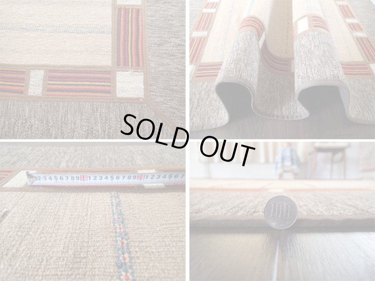 画像5: ギャッベキリムジャジムパッチワークラグ_センターラグサイズ5293_208×143 (5)