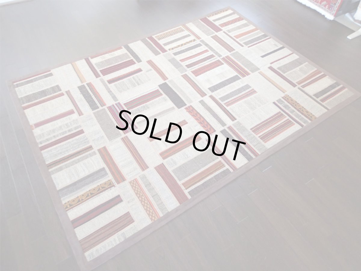 画像3: キリムジャジムパッチワークラグ2809_214×154 (3)