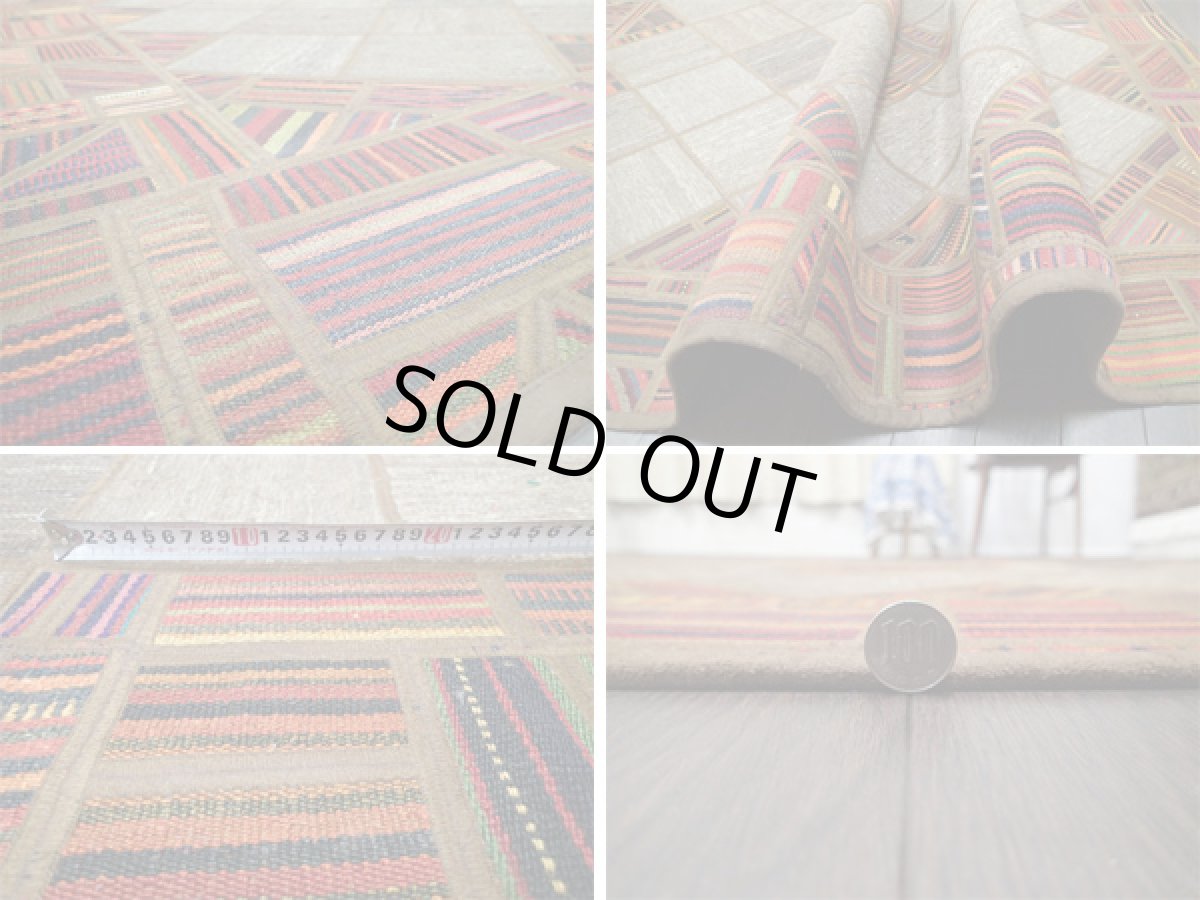 画像5: キリムジャジムパッチワークラグ1791_202×148 (5)