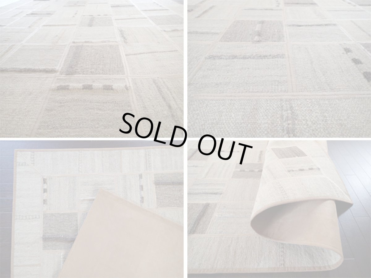 画像4: ギャッベジャジムパッチワークラグ_センターラグサイズ5475_208×147 (4)