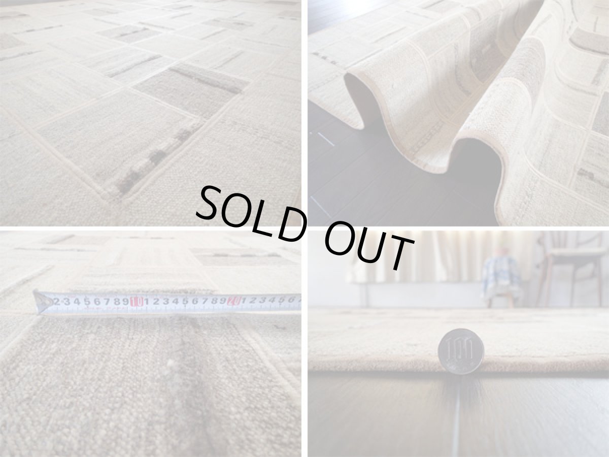 画像5: ギャッベジャジムパッチワークラグ_センターラグサイズ5475_208×147 (5)