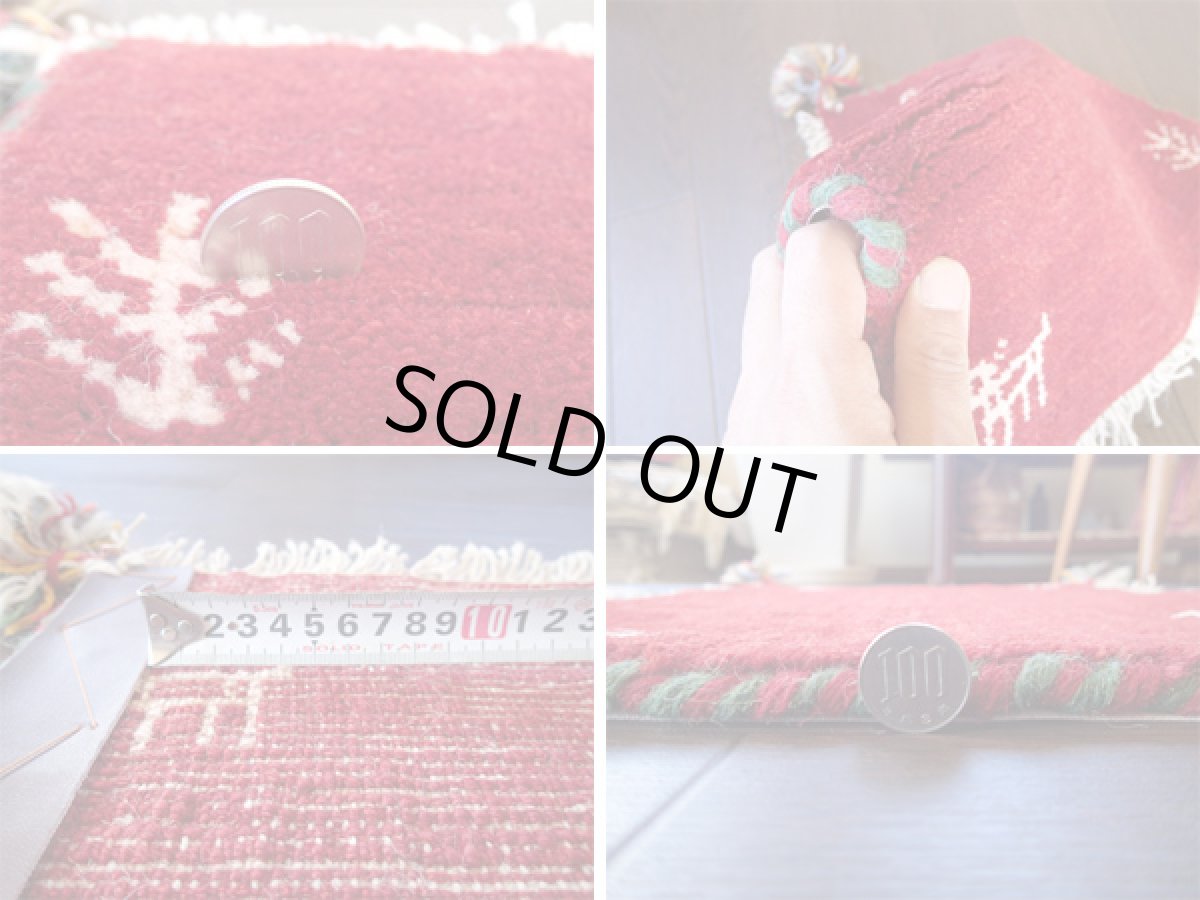 画像5: 座布団サイズミニギャッベ_C18_MiniGabbeh_38×41 (5)