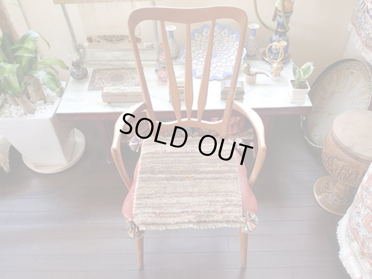 画像3: 座布団 サイズ ミニ ギャッベ ギャベ C37 39x37 (3)