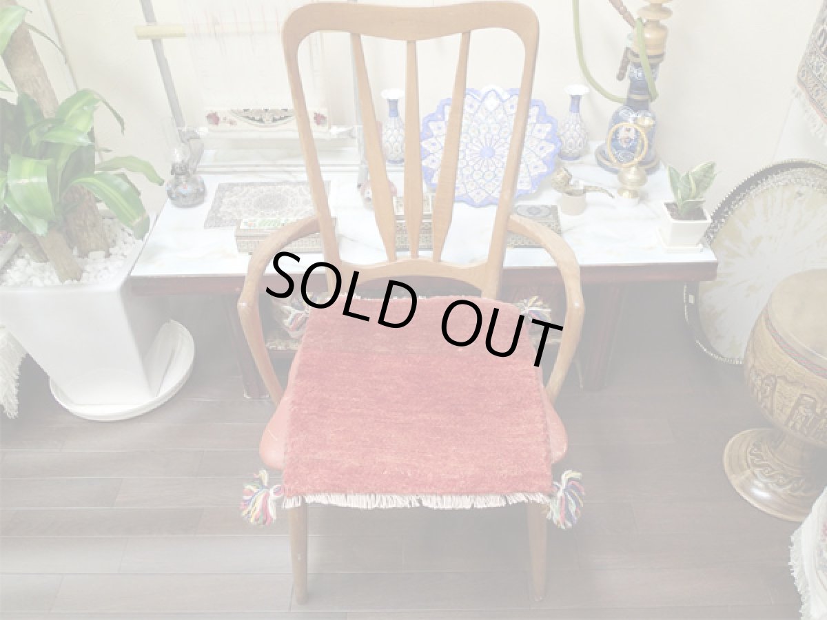 画像3: 座布団サイズミニギャッベ_B56_MiniGabbeh_40x40 (3)