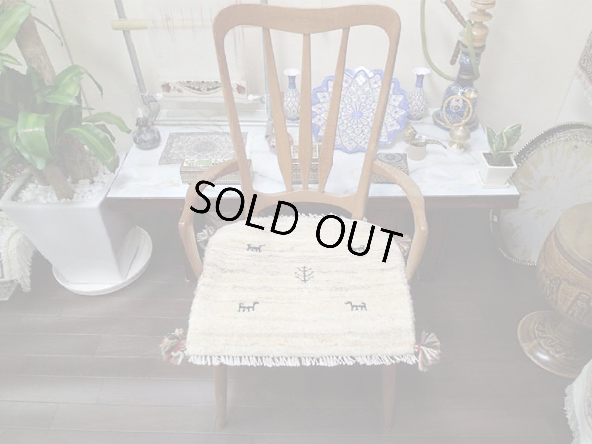 画像3: 座布団サイズミニギャッベ_C42_MiniGabbeh_41x47 (3)