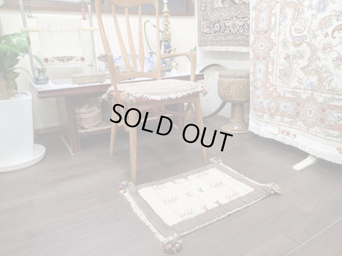 画像3: 足元マットサイズミニギャッベC57足元サイズMiniGabbeh55x40 (3)