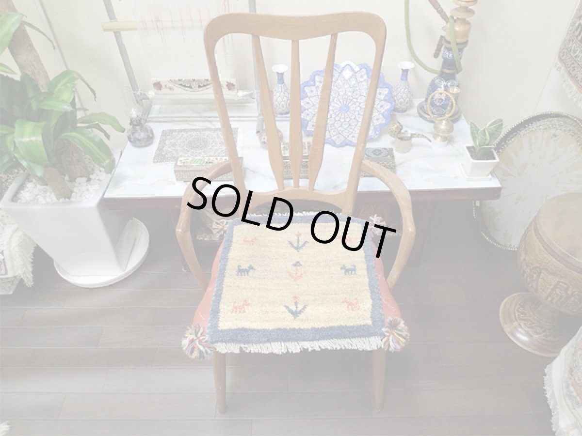 画像3: 座布団サイズミニギャッベ_C44_MiniGabbeh_38x39 (3)