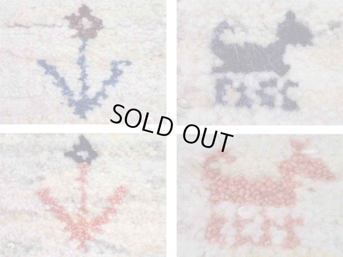 画像4: 座布団サイズミニギャッベ_C9_MiniGabbeh_37x39 (4)