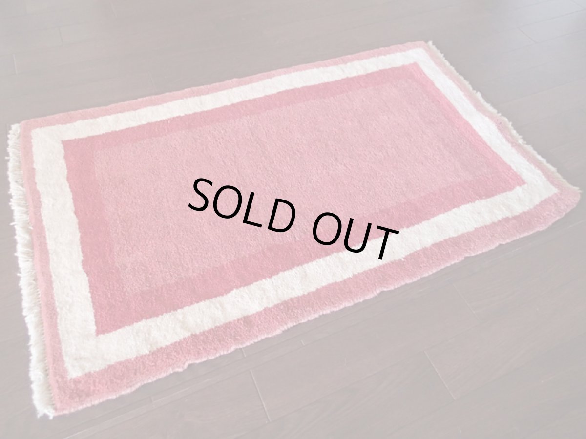 画像2: 手織りペルシャギャッベC64玄関マットサイズ90x60ハンドメイドラグ (2)