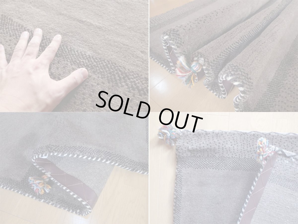 画像4: 手織りペルシャギャッベF17リビングラグサイズ200×150ハンドメイドラグ (4)