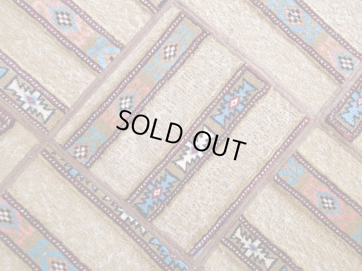 画像6: 新品 ペルシャ 絨毯 ギャッベ キリム ジャジーム パッチワーク リビング ルーム ラグ サイズ 249 x 165 cm No.5446 天然 ウール 敷物 マット カーペット 茶 からし色 n-5446-249165sa002 (6)