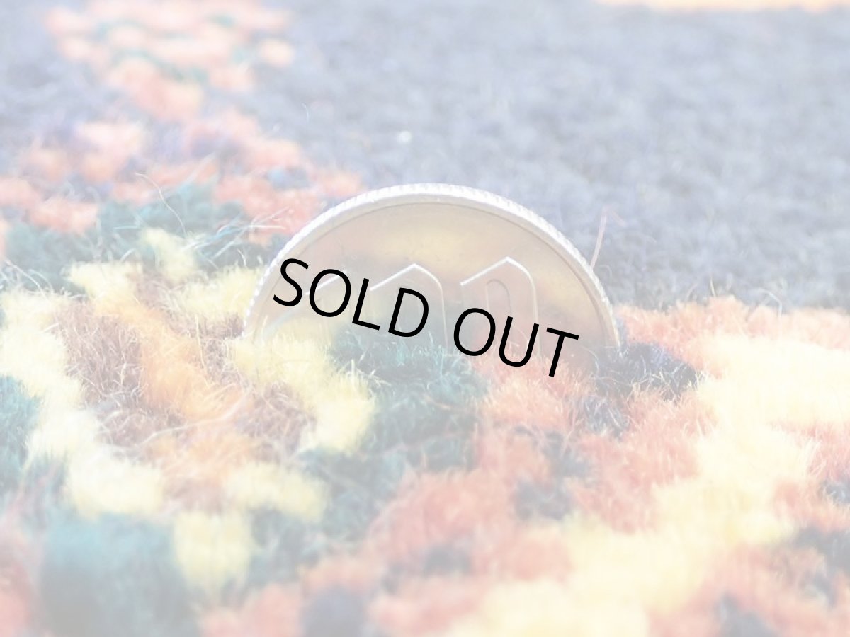 画像9: ペルシャ ギャッベ 1.6m センター ラグ サイズ 161 x 113 cm c194 ハンドメイド ギャベ 天然 ウール 手織り 絨毯 カーペット 赤 オレンジ 黄 トライバル メダリオン (9)