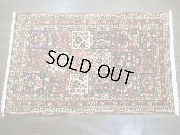 オールド ペルシャ 絨毯 バクティアリ 2.3m センター ソファ サイズ