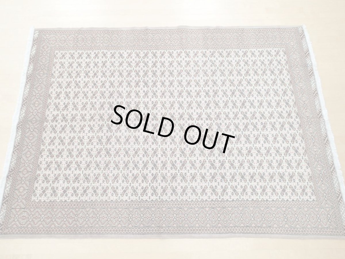 画像3: オールド ペルシャ 絨毯 トルクメン 2.8m リビング ダイニング 大判 サイズ 277 x 200 cm f226 手織り トライバル ラグ 天然 ウール 敷物 マット ハンドメイド カーペット 茶 クリーム ヴィンテージ OLD (3)