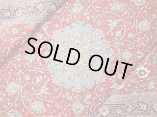 新品 ペルシャ 絨毯 サルーク 1.5m センター サイズ 148 x 100 cm E46