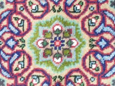画像8: 新品 ペルシャ 絨毯 サルーク 1.5m センター サイズ 148 x 100 cm E46 ウール 手織り トライバル ラグ ハンドメイド マット カーペット 茶 (8)