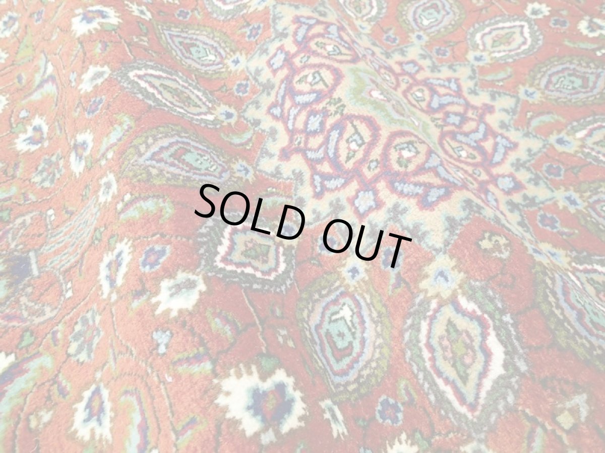 画像9: 新品 ペルシャ 絨毯 サルーク 1.5m センター サイズ 148 x 100 cm E46 ウール 手織り トライバル ラグ ハンドメイド マット カーペット 茶 (9)