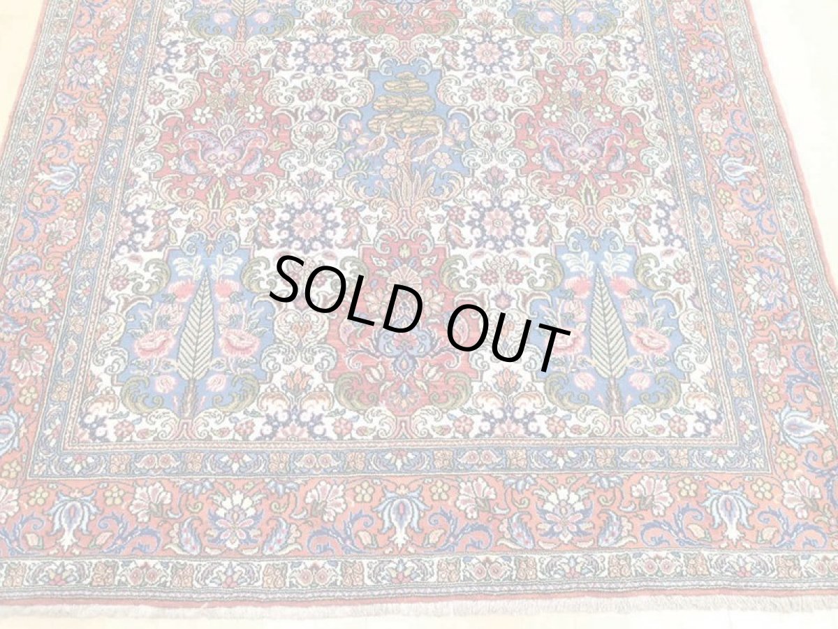 画像10: 新品 ペルシャ 絨毯 バクティアリ 2.5m リビング ダイニング サイズ 247 x 153 cm 27 手織り トライバル ラグ 天然 ウール 敷物 マット カーペット カラフル ブロック 花柄 庭園 (10)