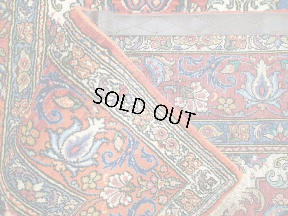 画像11: 新品 ペルシャ 絨毯 バクティアリ 2.5m リビング ダイニング サイズ 247 x 153 cm 27 手織り トライバル ラグ 天然 ウール 敷物 マット カーペット カラフル ブロック 花柄 庭園 (11)