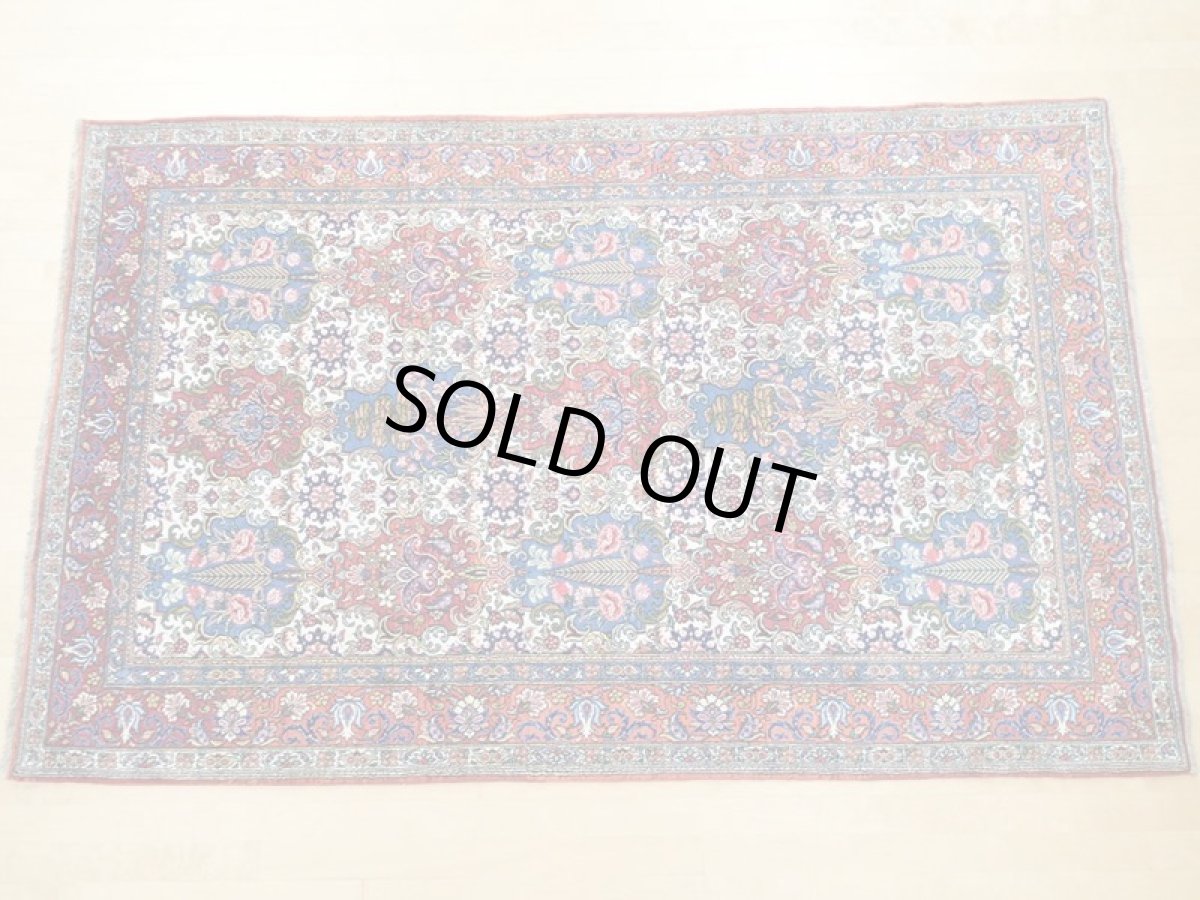 画像2: 新品 ペルシャ 絨毯 バクティアリ 2.5m リビング ダイニング サイズ 247 x 153 cm 27 手織り トライバル ラグ 天然 ウール 敷物 マット カーペット カラフル ブロック 花柄 庭園 (2)