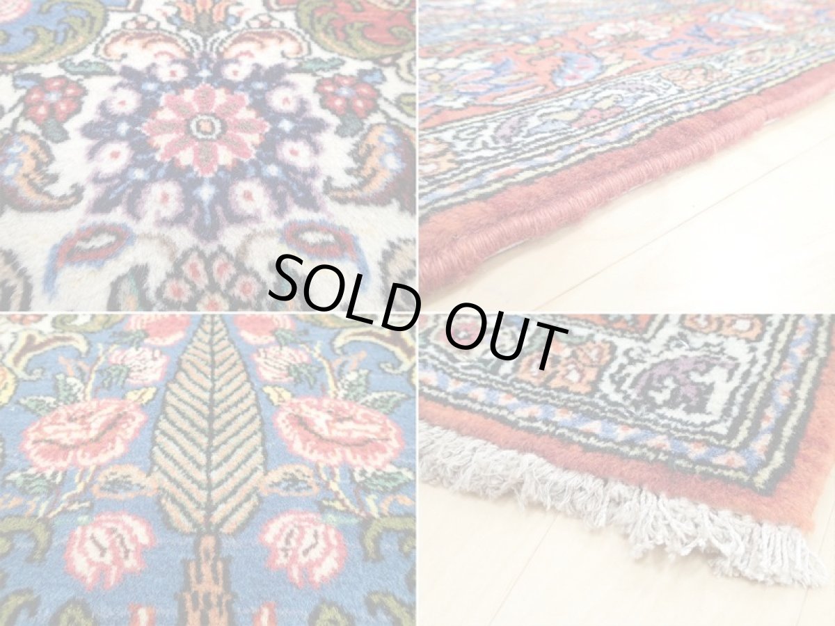 画像18: 新品 ペルシャ 絨毯 バクティアリ 2.5m リビング ダイニング サイズ 247 x 153 cm 27 手織り トライバル ラグ 天然 ウール 敷物 マット カーペット カラフル ブロック 花柄 庭園 (18)