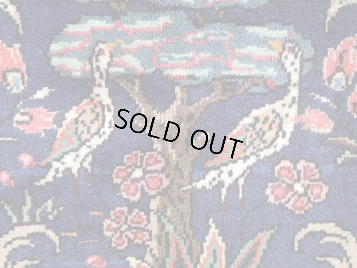 画像11: 新品同様 ペルシャ 絨毯 バクティアリ 2m スクエア 正方形 リビング ダイニング サイズ 207 x 207 cm 66 手織り トライバル ラグ 天然 ウール 敷物 マット カーペット カラフル ブロック 花柄 庭園 s-66-207207s009  (11)