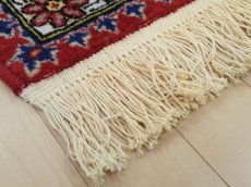 画像13: 新品同様 ペルシャ 絨毯 バクティアリ 2m スクエア 正方形 リビング ダイニング サイズ 207 x 207 cm 66 手織り トライバル ラグ 天然 ウール 敷物 マット カーペット カラフル ブロック 花柄 庭園 s-66-207207s009  (13)