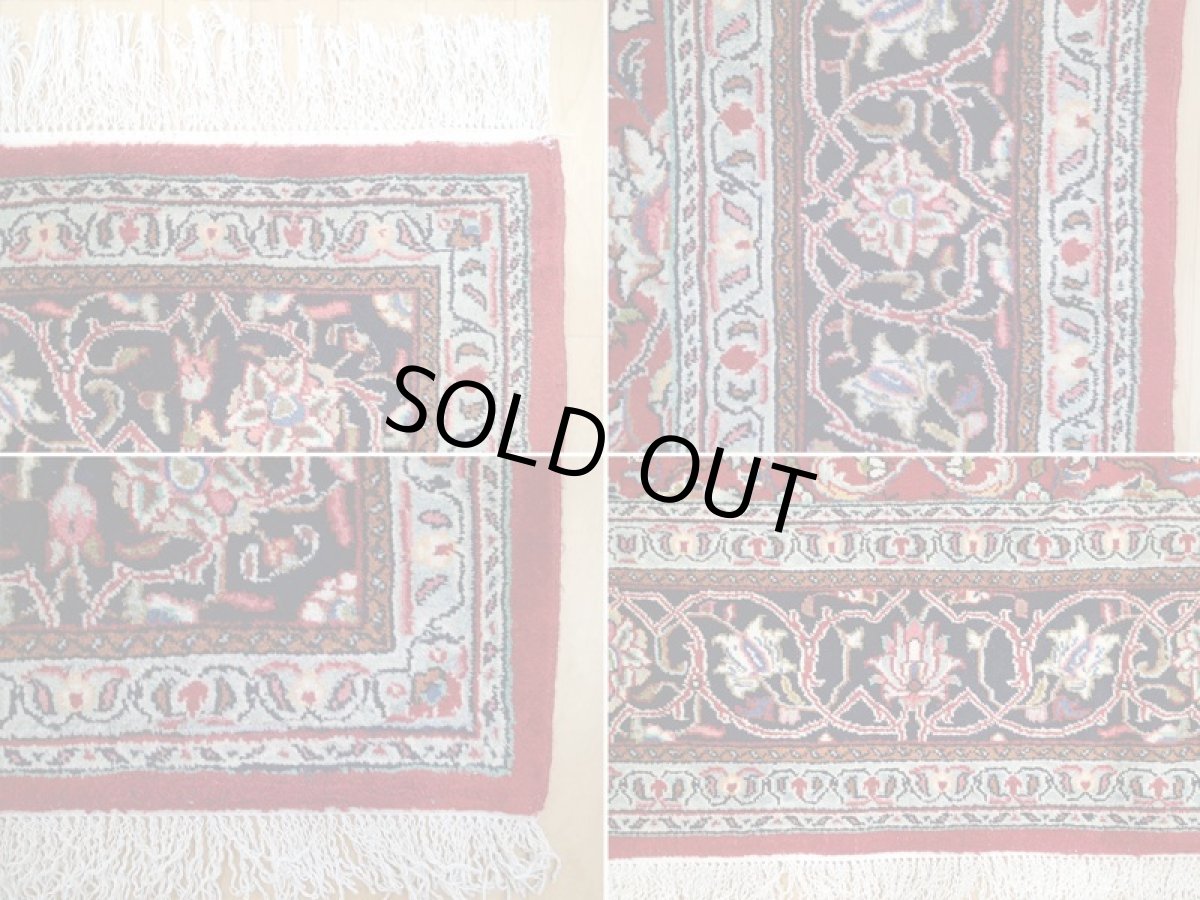 画像19: 美品 ペルシャ 絨毯 サルーク 3.5m リビング ダイニング 大判 サイズ 350 x 250 cm 67 ウール 手織り トライバル ラグ ハンドメイド マット カーペット 赤 ヴィンテージ  鮮やかで深みのある赤のコントラストが美しい (19)