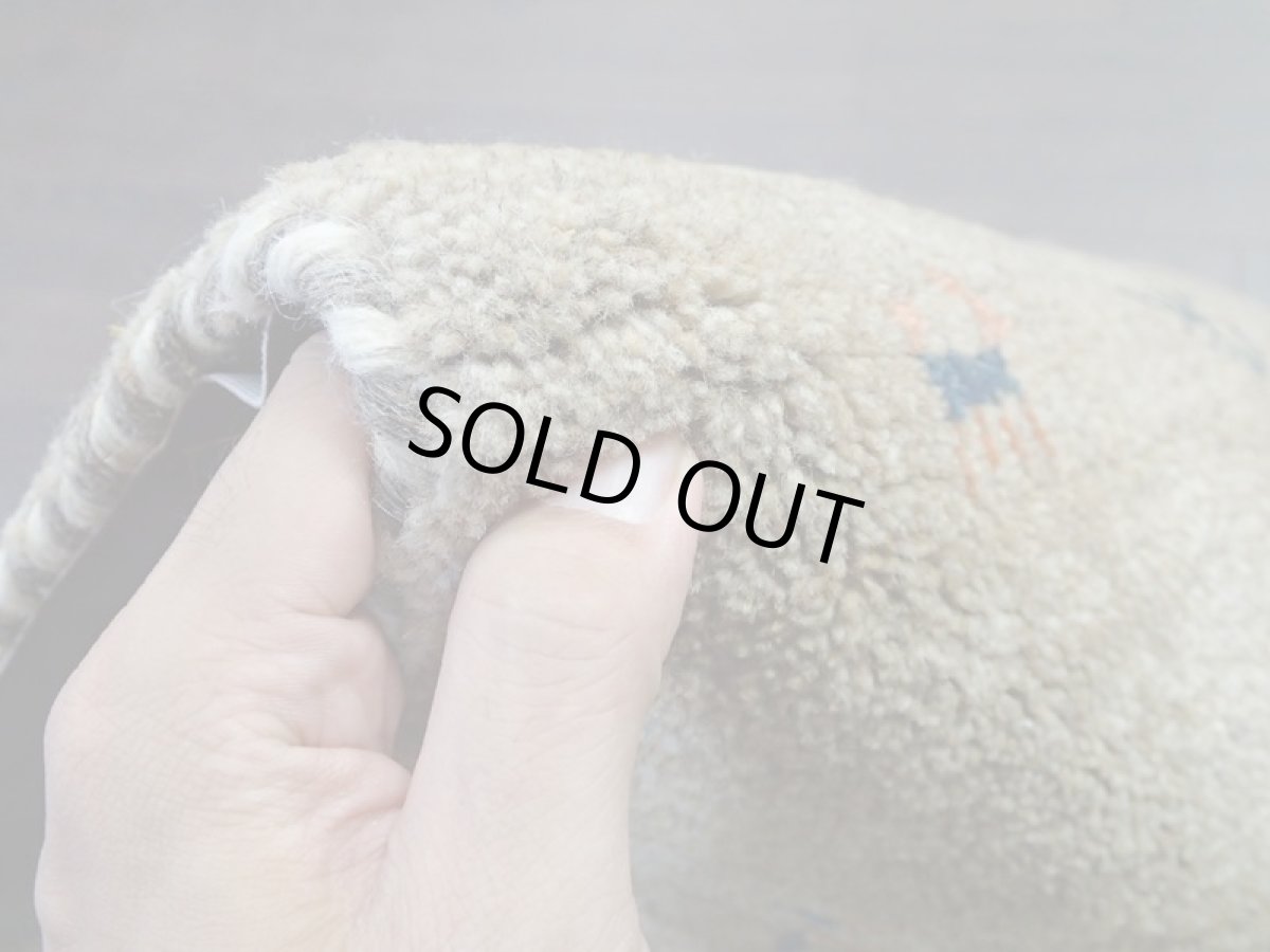 画像13: 新品 ペルシャ ギャッベ 玄関 マット 90cm サイズ 82 x 58 cm C85 肉厚 ウール ハンドメイド ギャベ 手織り トライバル ラグ 天然 敷物 カーペット 茶 鹿 生命の木 玄関ドアマットのアクセントに (13)