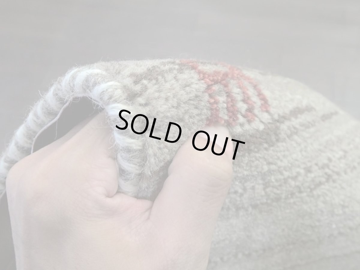 画像12: 新品 ペルシャ ギャッベ 玄関 マット 90cm サイズ 91 x 61 cm C86 肉厚 ウール ハンドメイド ギャベ 手織り トライバル ラグ 天然 敷物 カーペット 灰 鹿 生命の木 玄関ドアマットのアクセントに n-c86-091061sa001 (12)