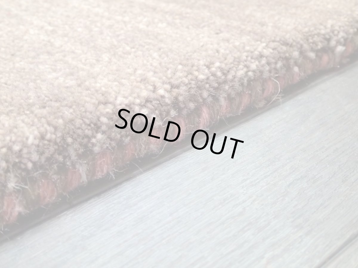 画像12: 新品 ペルシャ ギャッベ 玄関 マット 90cm サイズ 86 x 59 cm C95 肉厚 ウール ハンドメイド ギャベ 手織り トライバル ラグ 天然 敷物 カーペット 茶 オレンジ 鹿 生命の木 玄関ドアマットのアクセントに (12)