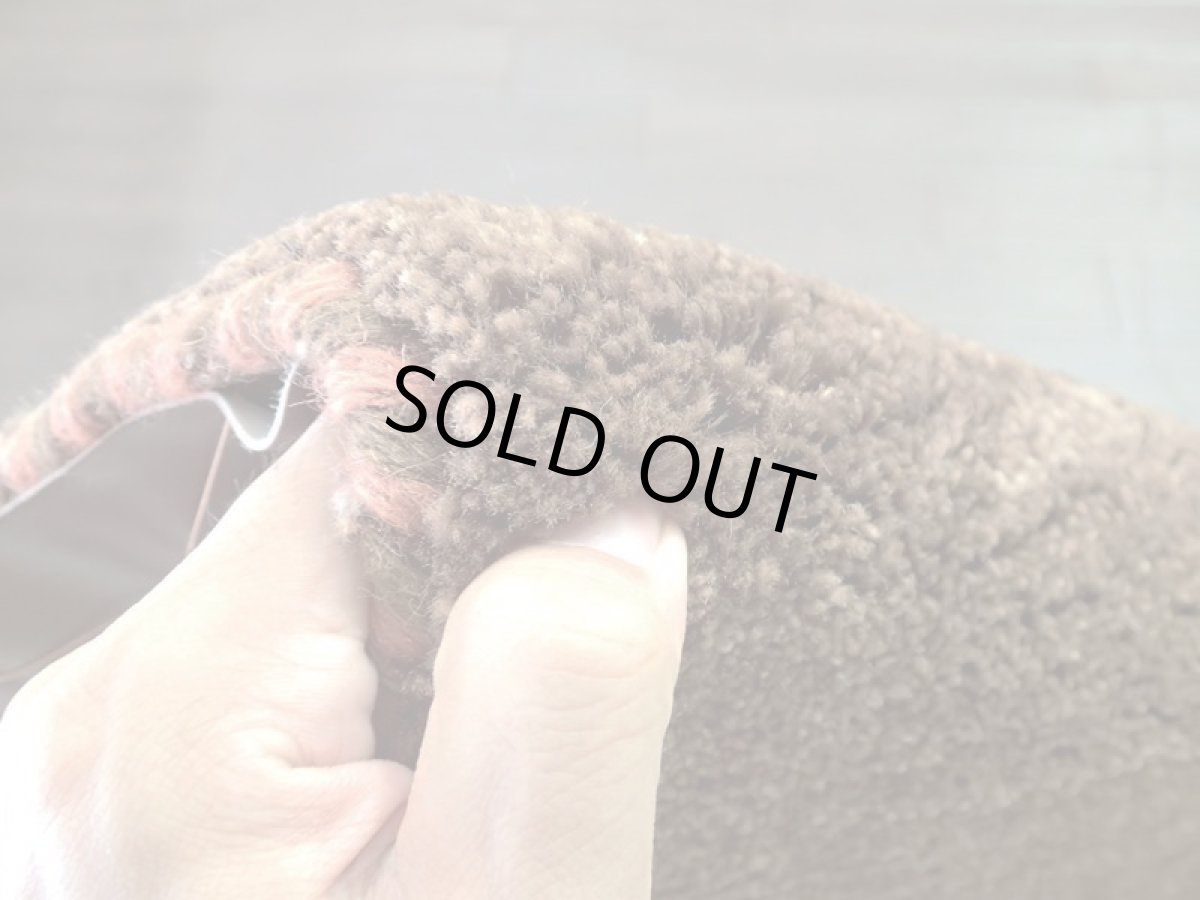 画像14: 新品 ペルシャ ギャッベ 玄関 マット 90cm サイズ 86 x 59 cm C95 肉厚 ウール ハンドメイド ギャベ 手織り トライバル ラグ 天然 敷物 カーペット 茶 オレンジ 鹿 生命の木 玄関ドアマットのアクセントに (14)