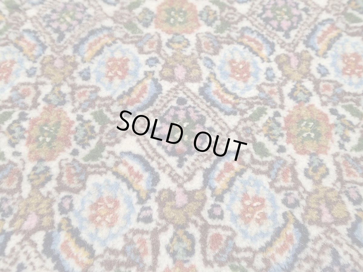 画像15: 新品 ペルシャ 絨毯 ビジャー(ムード) リビング センター サイズ 2m 6畳 2人掛け ソファ サイズ 200 x 147 cm z106 ウール シルク 天然 手織り トライバル ラグ 敷物 マット カーペット クリーム メダリオン マヒ 柄 ベッドサイドにもおすすめのサイズ (15)