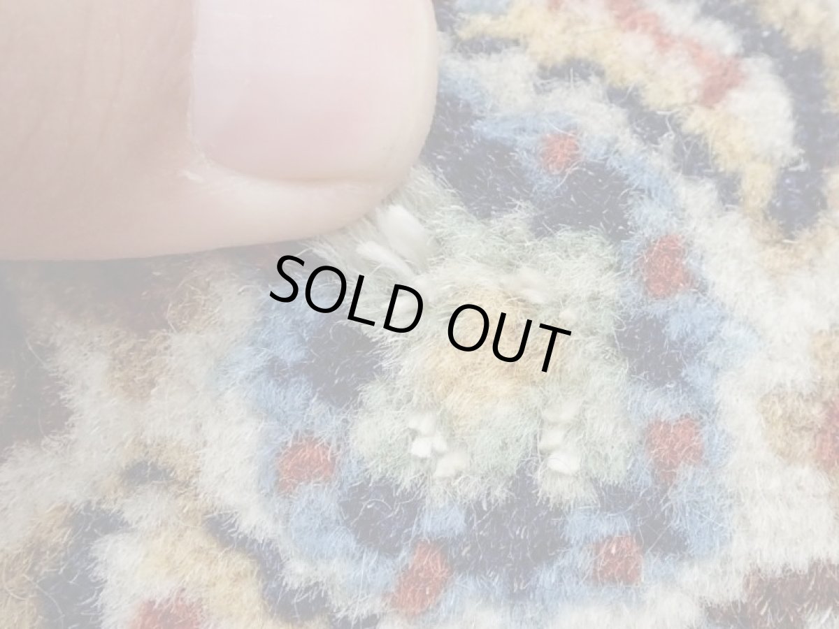 画像17: 新品 ペルシャ 絨毯 ビジャー(ムード) リビング ダイニング サイズ 3m 3畳 3人掛け ソファ サイズ 300 x 192 cm z131 ウール シルク 天然 手織り トライバル ラグ 敷物 マット カーペット クリーム マヒ 柄 (17)