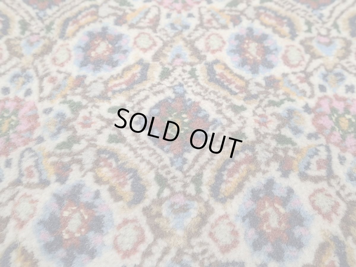 画像15: 新品 ペルシャ 絨毯 ビジャー(ムード) リビング センター サイズ 2m 3帖 2人掛け ソファ サイズ 197 x 144 cm z105 ウール シルク 天然 手織り トライバル ラグ 敷物 マット カーペット クリーム メダリオン マヒ 柄 ベッドサイドにもおすすめのサイズ (15)