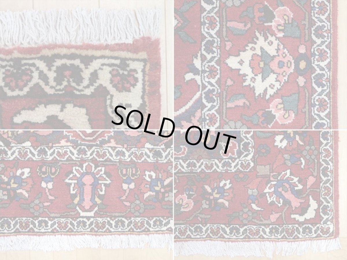 画像19: 良品 経年60年程度 ペルシャ 絨毯 バクティヤリ リビング ダイニング 大判 3m 6畳 3人掛けソファ サイズ 308 x 210 cm 153 天然 草木染 ウール 手織り トライバル ラグ 敷物 マット カーペット オールド アンティーク ヴィンテージ ビンテージ (19)