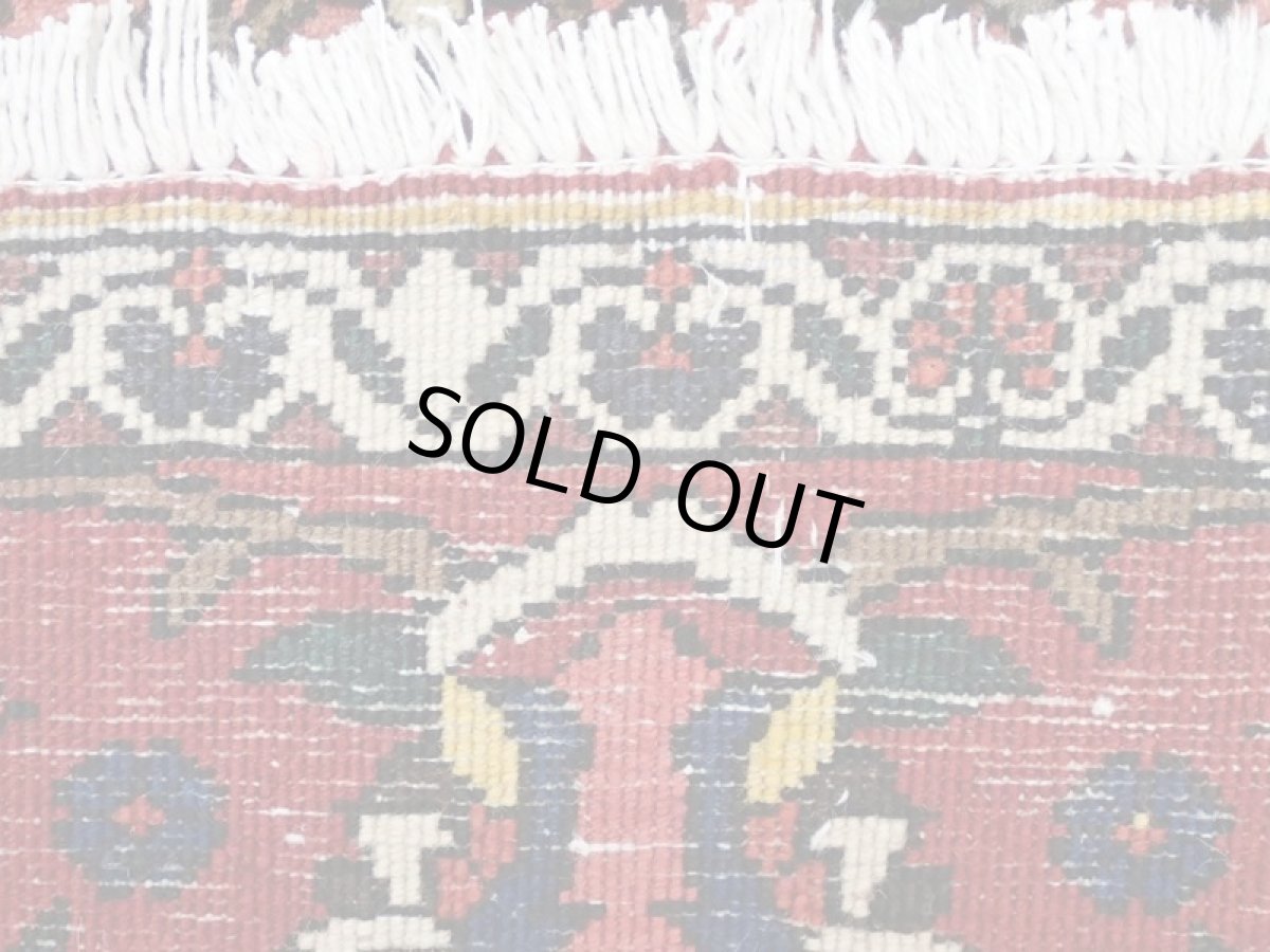 画像15: 良品 経年60年程度 ペルシャ 絨毯 バクティヤリ リビング ダイニング 大判 3m 6畳 3人掛けソファ サイズ 305 x 210 cm 154 天然 草木染 ウール 手織り トライバル ラグ 敷物 マット カーペット オールド アンティーク ヴィンテージ ビンテージ (15)