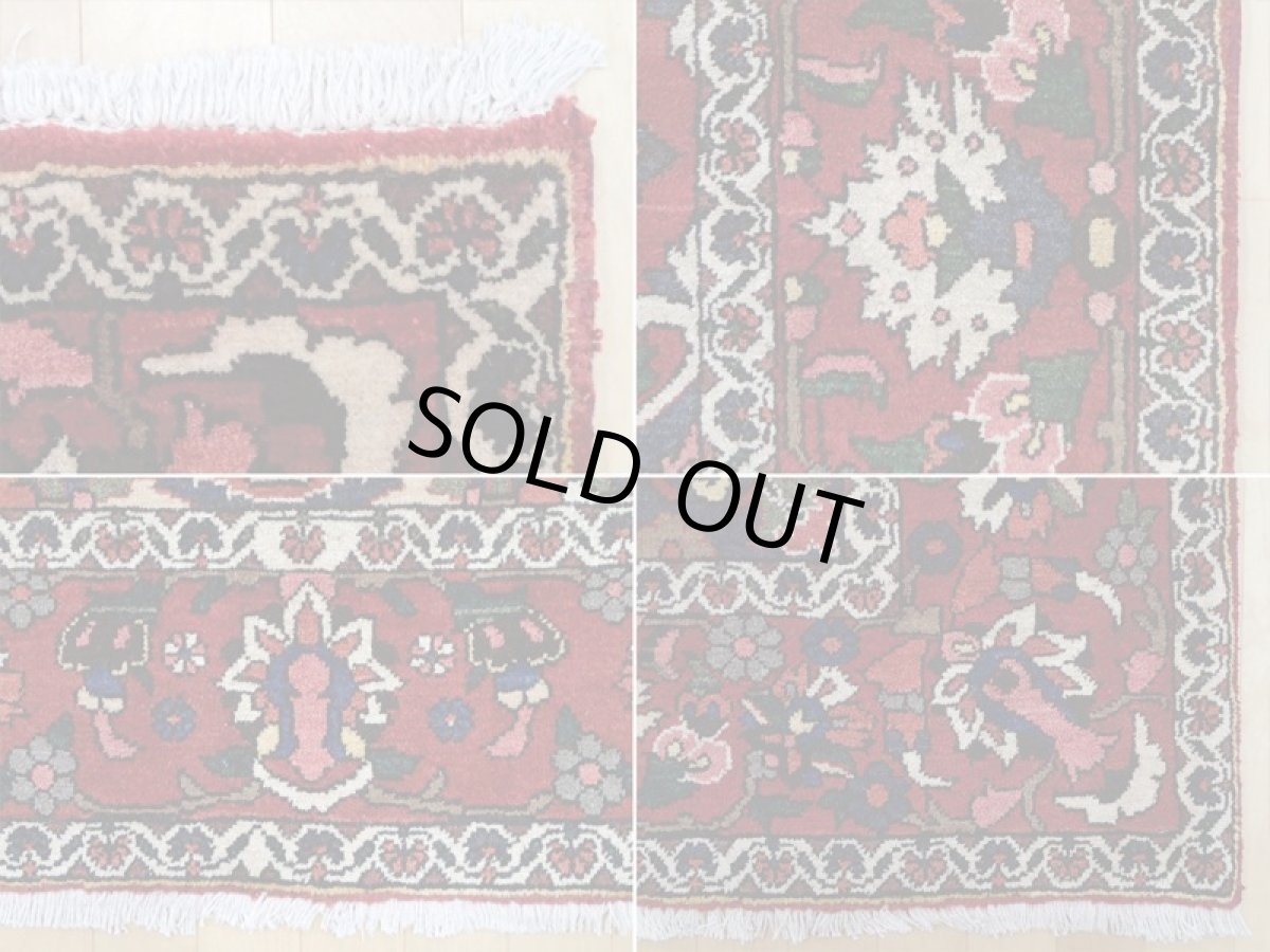 画像18: 良品 経年60年程度 ペルシャ 絨毯 バクティヤリ リビング ダイニング 大判 3m 6畳 3人掛けソファ サイズ 305 x 210 cm 154 天然 草木染 ウール 手織り トライバル ラグ 敷物 マット カーペット オールド アンティーク ヴィンテージ ビンテージ (18)