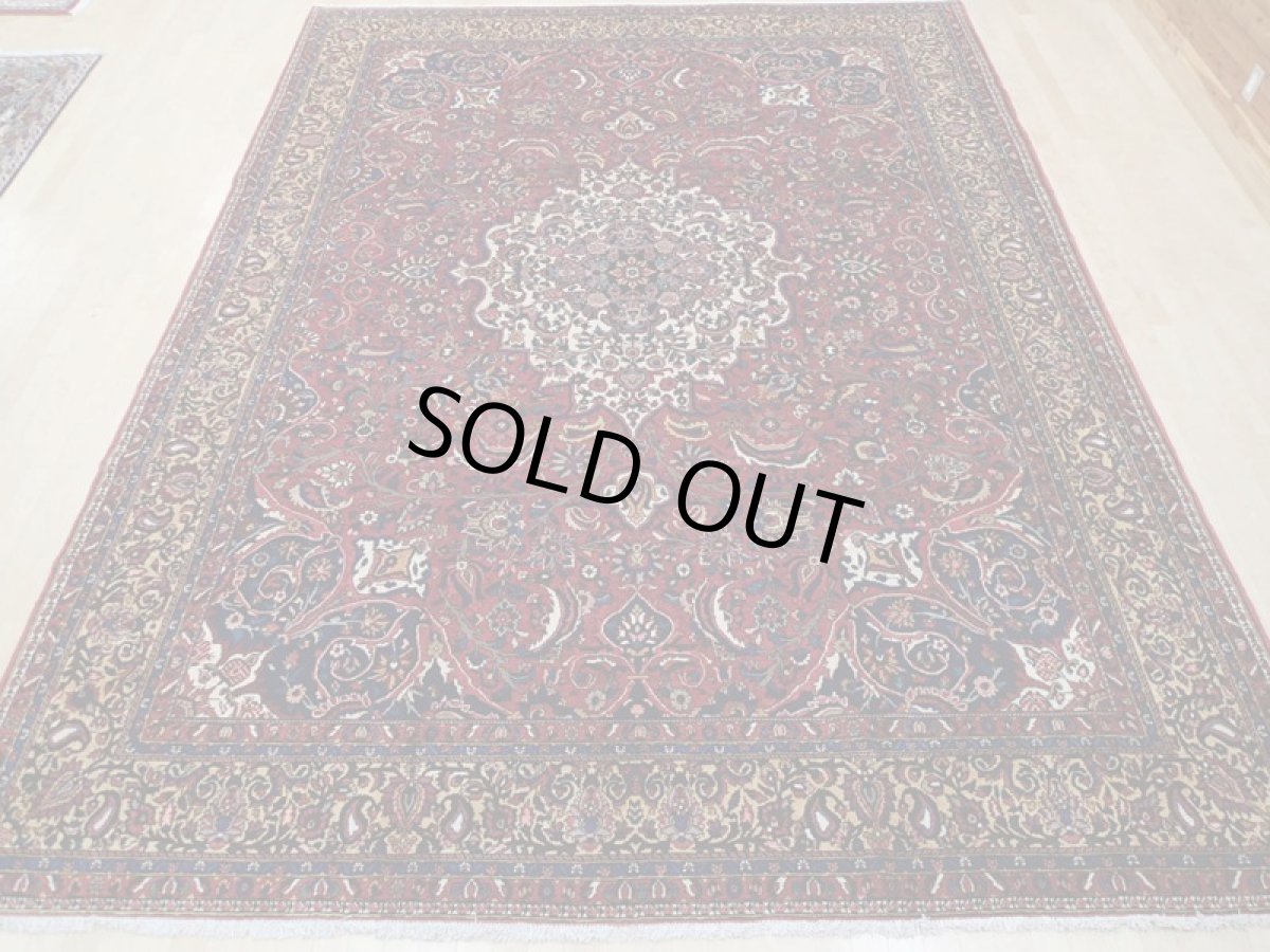 画像5: 新品同様 デッドストック 経年100年〜 ペルシャ 絨毯 バクティヤリ チャルショト リビング ダイニング 大判 10畳 3人掛けソファ サイズ 420 x 320 cm 169 天然 草木染 肉厚 ウール 手織り トライバル ラグ 敷物 マット カーペット アンティーク ヴィンテージ ビンテージ (5)