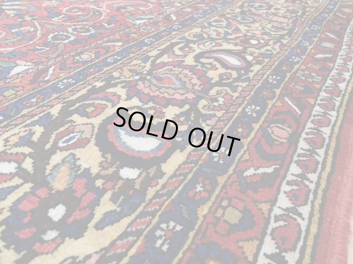 画像12: 新品同様 デッドストック 経年100年〜 ペルシャ 絨毯 バクティヤリ チャルショト リビング ダイニング 大判 10畳 3人掛けソファ サイズ 420 x 320 cm 169 天然 草木染 肉厚 ウール 手織り トライバル ラグ 敷物 マット カーペット アンティーク ヴィンテージ ビンテージ (12)