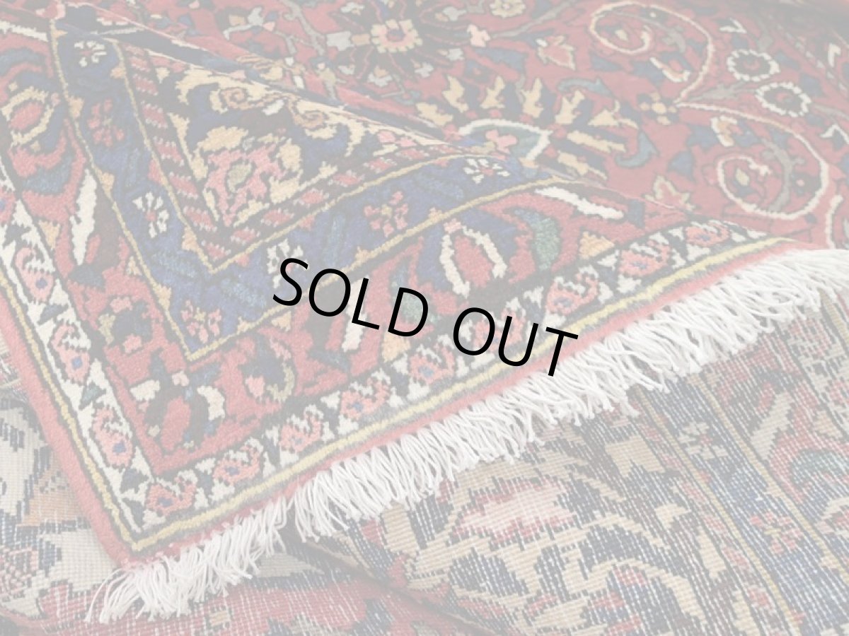 画像13: 新品同様 デッドストック 経年100年〜 ペルシャ 絨毯 バクティヤリ チャルショト リビング ダイニング 大判 10畳 3人掛けソファ サイズ 420 x 320 cm 169 天然 草木染 肉厚 ウール 手織り トライバル ラグ 敷物 マット カーペット アンティーク ヴィンテージ ビンテージ (13)