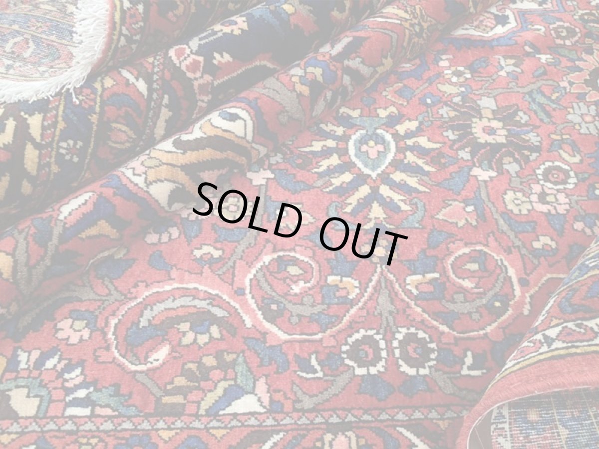 画像15: 新品同様 デッドストック 経年100年〜 ペルシャ 絨毯 バクティヤリ チャルショト リビング ダイニング 大判 10畳 3人掛けソファ サイズ 420 x 320 cm 169 天然 草木染 肉厚 ウール 手織り トライバル ラグ 敷物 マット カーペット アンティーク ヴィンテージ ビンテージ (15)