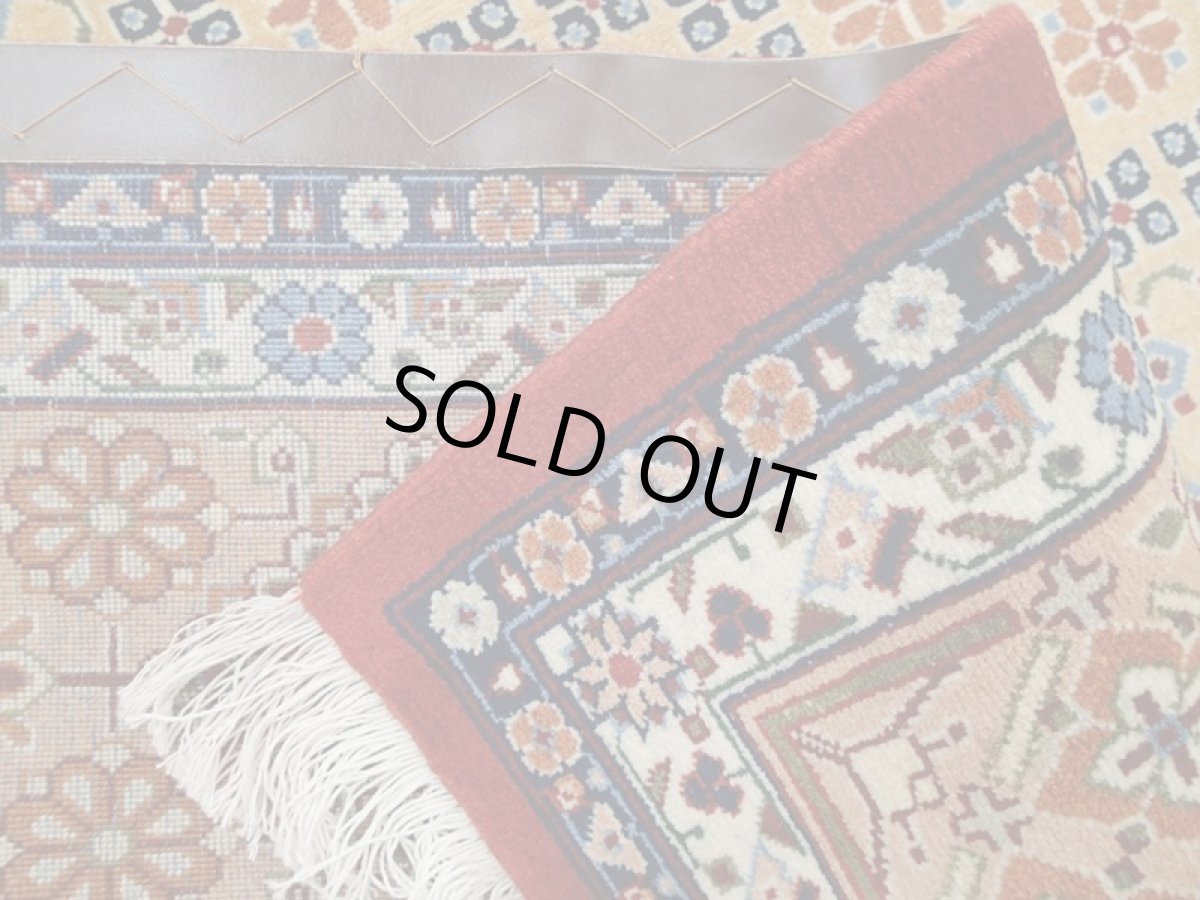 画像15: 新品 ペルシャ 絨毯 ナジャファバド リビング ダイニング 縦3.2ｍ 6.8? 6帖 3人掛けコーナーソファ サイズ 318 x 214 cm 196 天然 肉厚 ウール 手織り トライバル ラグ ハンドメイド マット カーペット レモンイエロー ジョーシャガン 幾何学模様 (15)