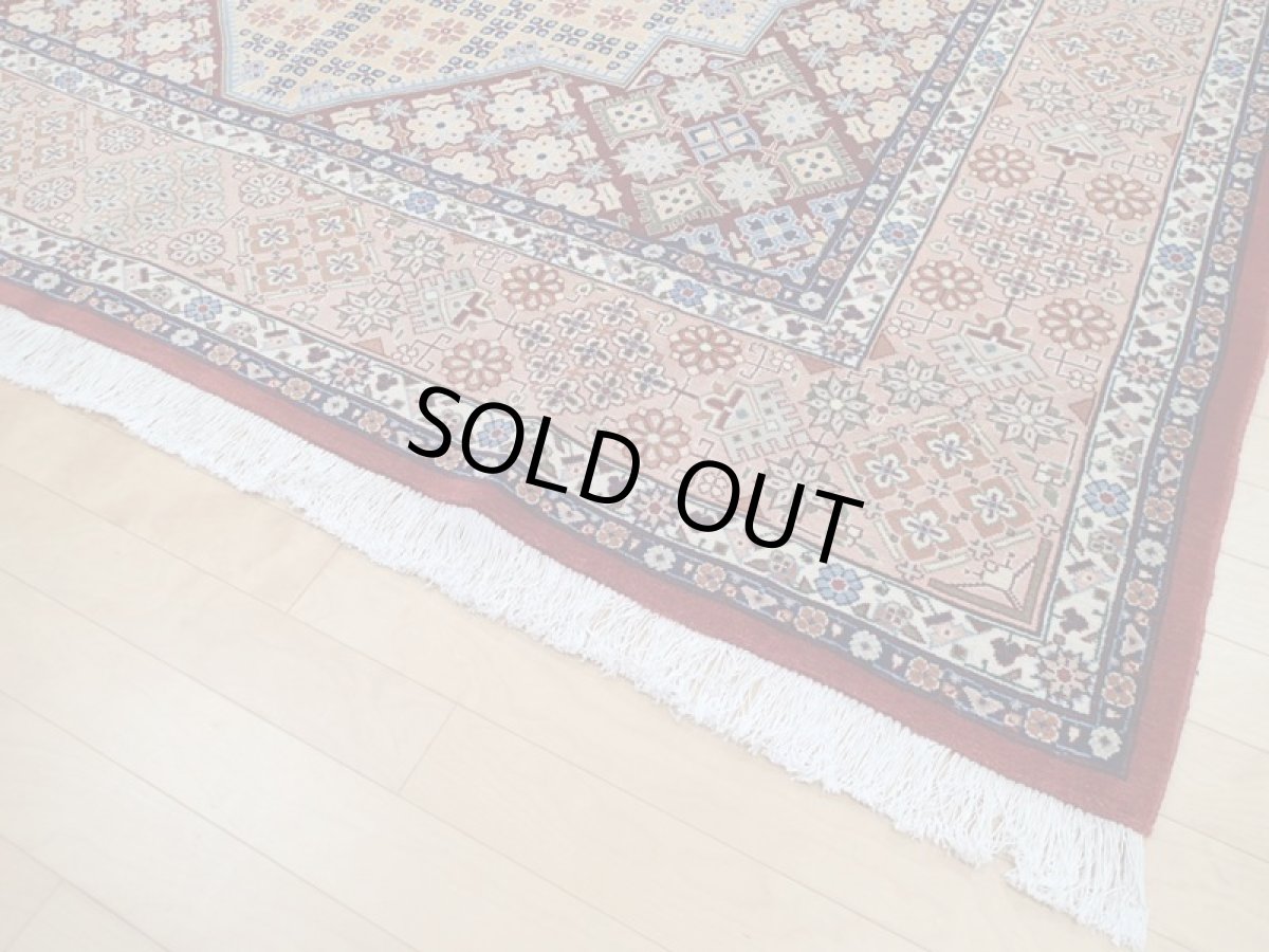 画像10: 新品 ペルシャ 絨毯 ナジャファバド リビング ダイニング 縦3.2ｍ 6.8? 6帖 3人掛けコーナーソファ サイズ 318 x 214 cm 196 天然 肉厚 ウール 手織り トライバル ラグ ハンドメイド マット カーペット レモンイエロー ジョーシャガン 幾何学模様 (10)