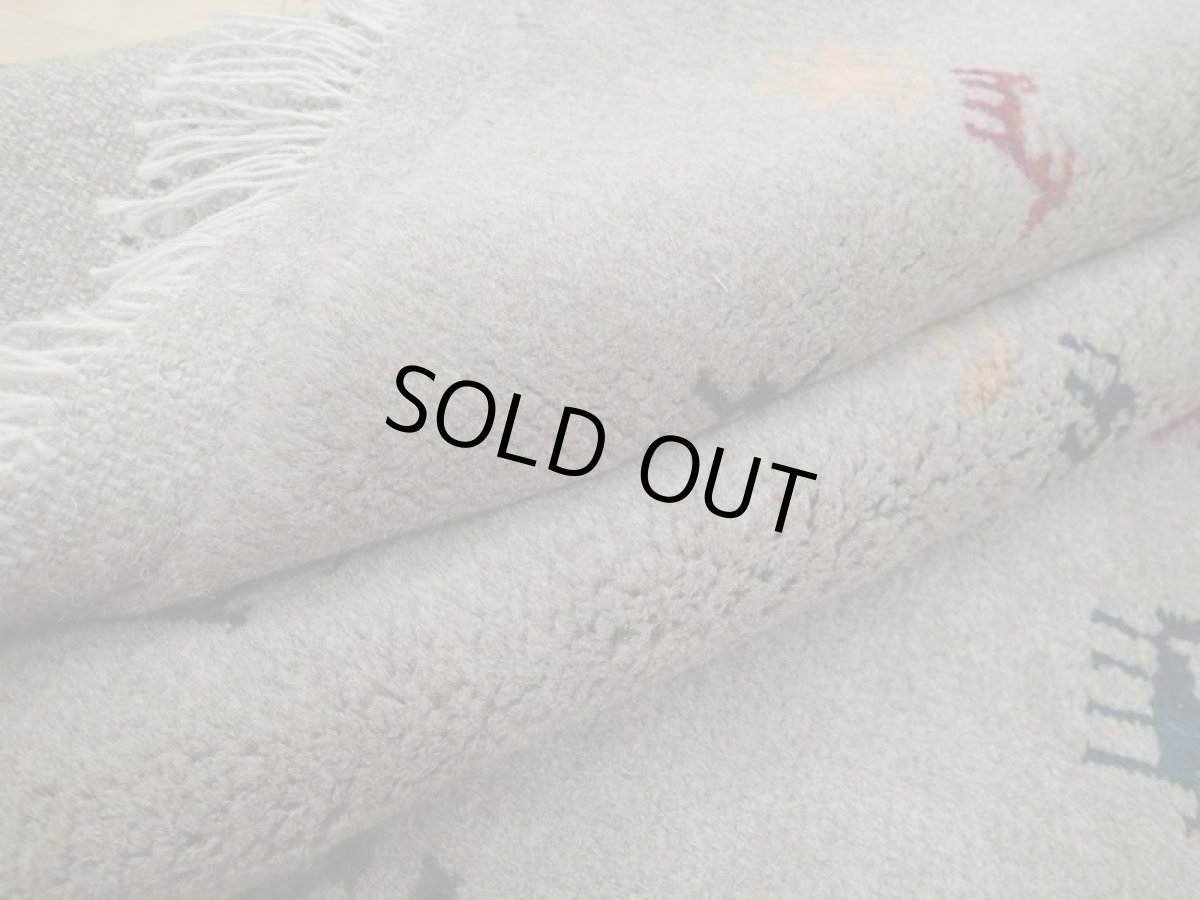 画像14: 新品 ペルシャ ギャッベ  縦2m 3.1? リビング ダイニング 3人掛けソファ サイズ 195 × 160 cm A164 肉厚 天然 草木染 ウール ギャベ 手織り ハンドメイド ラグ 絨毯 カーペット リビングダイニングルームやベッドサイドに (14)