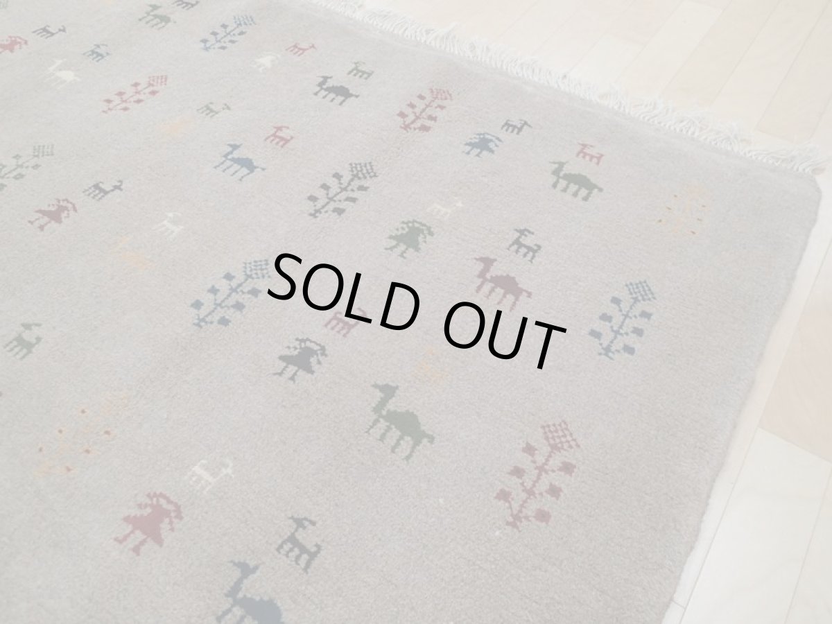 画像9: 新品 ペルシャ ギャッベ  縦2m 3.1? リビング ダイニング 3人掛けソファ サイズ 195 × 160 cm A164 肉厚 天然 草木染 ウール ギャベ 手織り ハンドメイド ラグ 絨毯 カーペット リビングダイニングルームやベッドサイドに (9)