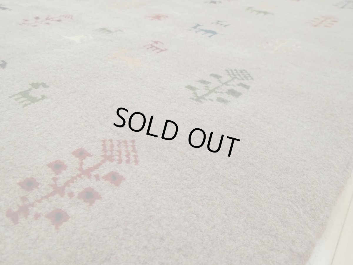 画像12: 新品 ペルシャ ギャッベ  縦2m 3.1? リビング ダイニング 3人掛けソファ サイズ 195 × 160 cm A164 肉厚 天然 草木染 ウール ギャベ 手織り ハンドメイド ラグ 絨毯 カーペット リビングダイニングルームやベッドサイドに (12)