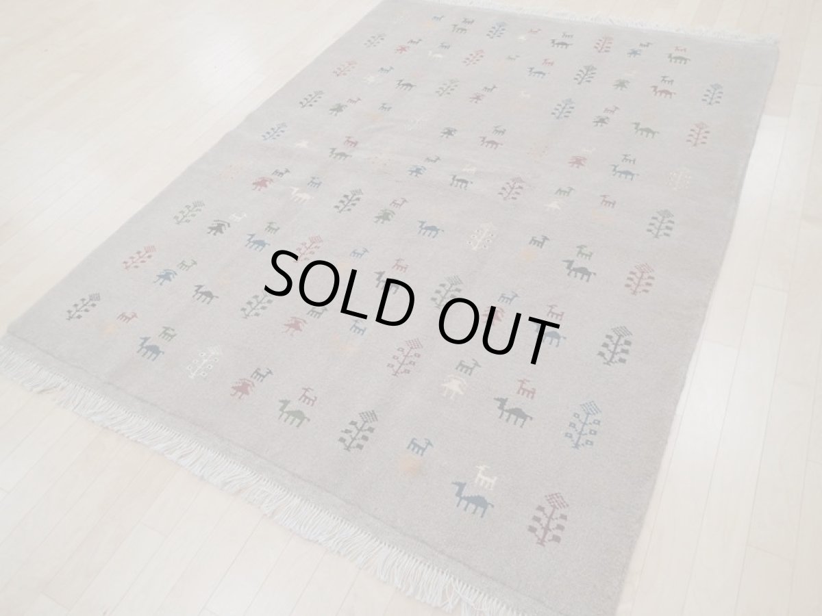 画像3: 新品 ペルシャ ギャッベ  縦2m 3.1? リビング ダイニング 3人掛けソファ サイズ 195 × 160 cm A164 肉厚 天然 草木染 ウール ギャベ 手織り ハンドメイド ラグ 絨毯 カーペット リビングダイニングルームやベッドサイドに (3)