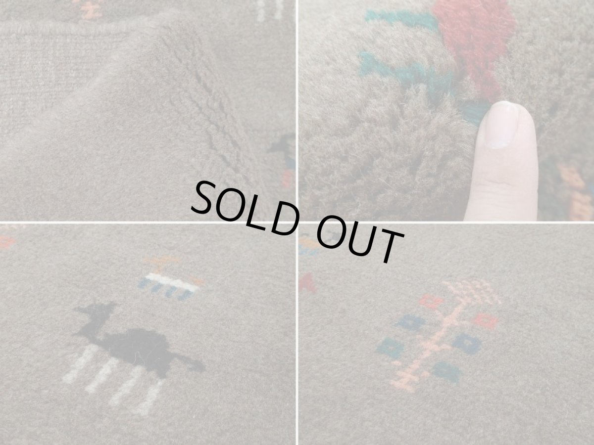 画像17: 新品 ペルシャ ギャッベ  縦2.1m 3.2? リビング ダイニング 2人掛けソファ サイズ 208 × 155 cm A167 肉厚 天然 ウール ギャベ 手織り ハンドメイド ラグ 絨毯 カーペット 茶 ブラウン リビングダイニングルームやベッドサイドに (17)