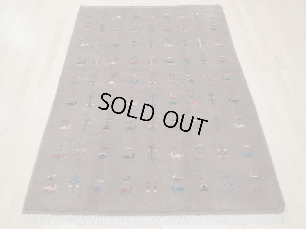 画像5: 新品 ペルシャ ギャッベ  縦2.1m 3.2? リビング ダイニング 2人掛けソファ サイズ 208 × 155 cm A167 肉厚 天然 ウール ギャベ 手織り ハンドメイド ラグ 絨毯 カーペット 茶 ブラウン リビングダイニングルームやベッドサイドに (5)